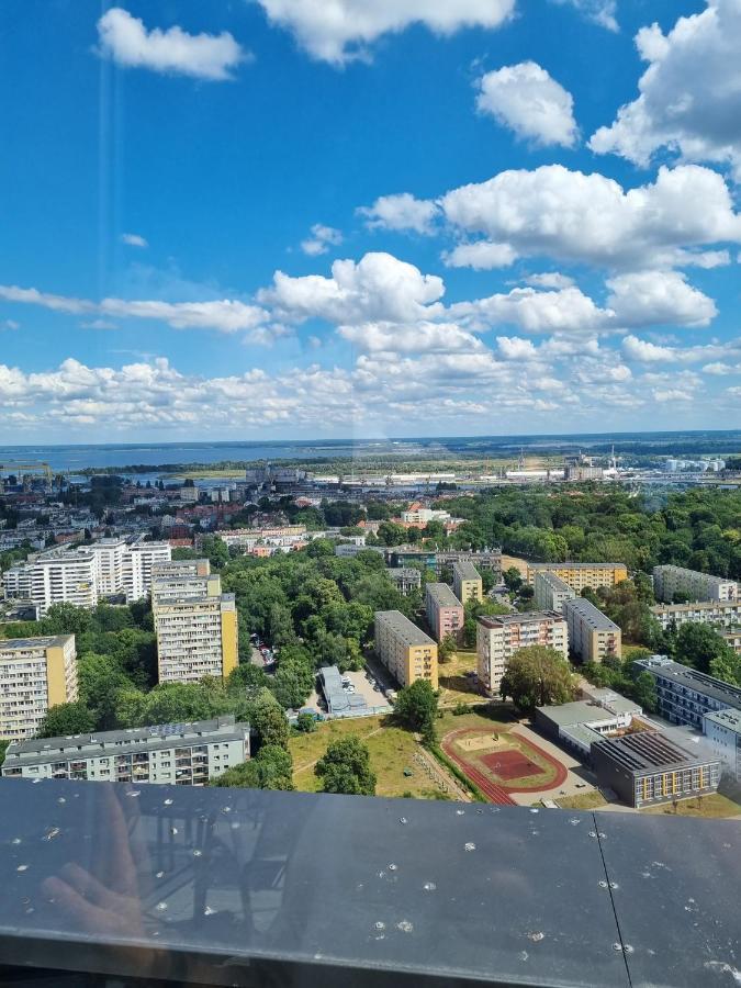 Jbhotels Apartament Comfort Hanza Tower Szczecin Exteriör bild